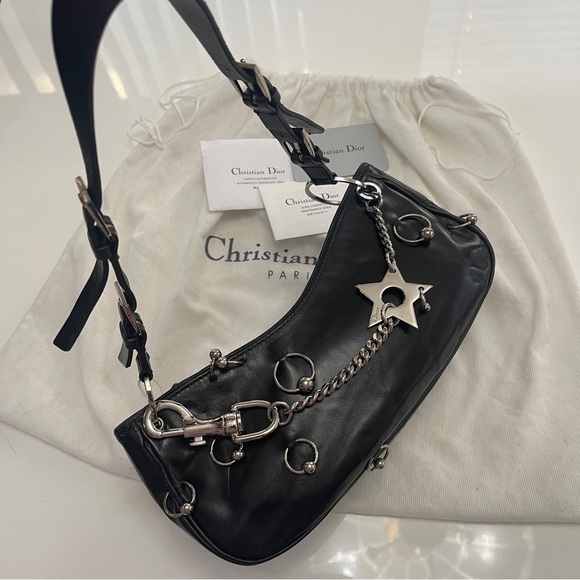 Dior Hardcore Piercing Pochette Bag John Galliano Rare Y2K - Picture 11 of 15